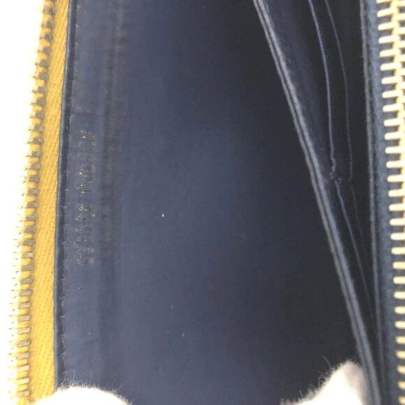 MIU MIU Logo Leather Zippy Long Wallet Yellow/2BG5381 - Picture 8 of 8